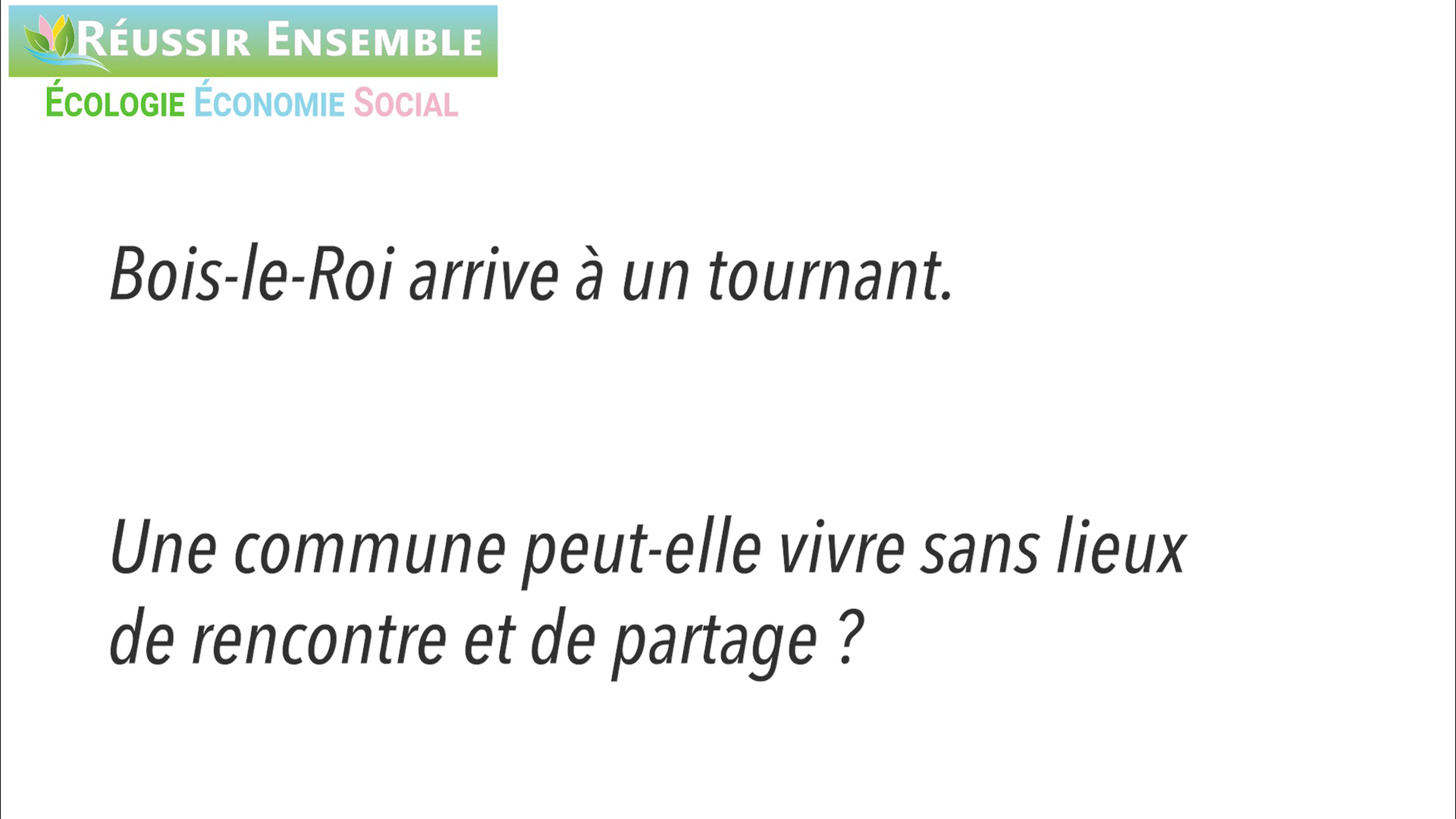 18/01:Réunion publique | Culture Vie associative Sports (vidéo 12)